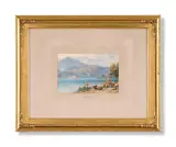 Bellaggio by Myles Birket Foster, Watercolour heightened with bodycolour, sold Jun 2024