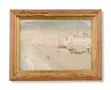Amalfi by Albert Goodwin, Watercolour and bodycolour, sold Jun 2024