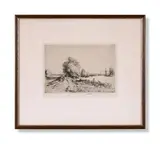 The seine at rouen by James McBey, Etching, sold Jun 2024