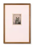 The little pilgrims by Augustus Edwin John, Etching, sold Jun 2024