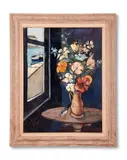 Fleurs dans la chambre by Charles Levier, Oil on canvas, sold May 2024