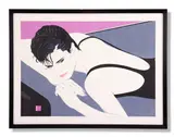 Art deco woman by Carlos Sanchez, serigraph, offered May 2024