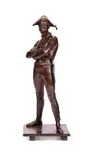 A large bronze figure of a harlequin cast by barbedienne by René de Saint-Marceaux, 1879, BRONZE, offered May 2024