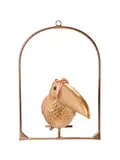 A large copper and brass figure of a toucan by Sergio Bustamante, sculpture, sold May 2024