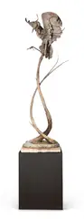Heron by Sophie Louise White, 2012, Bronze, sold May 2024