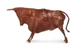 Taureau by Christian Maas, Bronze, sold May 2024