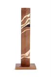 Abstract form by Gregg LeFevre, 1980, Patinated bronze or brass, sold May 2024