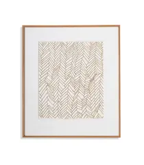 Herringbone floor by Rachel Whiteread, 2001, pencil, sold Apr 2024