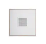 Grid (from the signature series) by Jacob El Hanani, 1999, Ink on paper Image:, sold Apr 2024