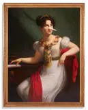 And caterina canetti by Augustine Gobler, Oil on canvas, sold Apr 2024