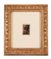 Study for the 8th duke of sussex by David Wilkie, Pen and ink on paper, sold Apr 2024