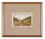 Untitled by Eustace Paul Ziegler, watercolor, sold Apr 2024