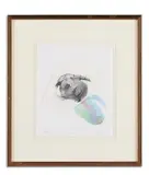 Onion by Rory McEwen, Pencil, watercolour and collage, sold Apr 2024