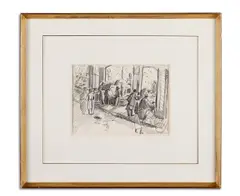 Rue d'amsterdam by Rik Wouters, Charcoal, sold Apr 2024