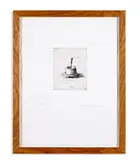 Stilton by Euan Uglow, Etching, sold Apr 2024