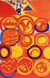 Untitled red & yellow by Terry Frost, 1964, Oil on canvas, offered Mar 2024