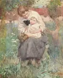 Many the wonders i this day have seen by William Lee Hankey, Watercolour, sold Mar 2024