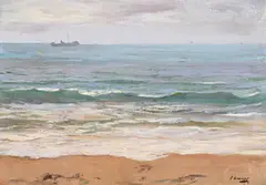A grey day by John Lavery, Oil on canvas-board, sold Mar 2024