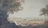 Greenock by George Heriot, 1806, watercolour, offered Jul 2024
