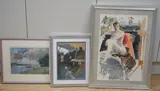 Landscapes by John Tookey, watercolour, sold Jul 2024