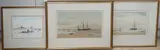 Morning Mist, Rochester by David Addey, watercolor, offered Jul 2024