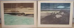 Evening light on the Gower by John Brunsdon, pencil, sold Jul 2024