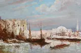 Untitled by Faustino Zonaro, Oil on canvas relined, sold Jun 2024