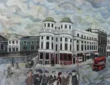 West Strand by Alfred Daniels, 1966, oil on canvas, offered Jun 2024