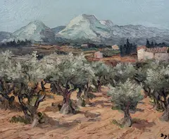 Untitled by Marcel Dyf, oil on canvas, sold Jun 2024