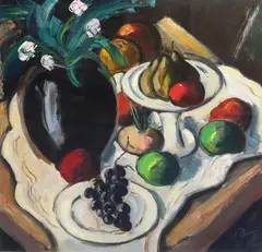Untitled by Peter Collis Rha, 1993, oil on canvas, sold Jun 2024