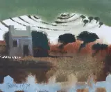 Little House by Mary Fedden Obe R.A. Pprwa, 1978, watercolour, sold Jun 2024