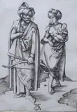 The Turkish Family by Albrecht Durer, etching, sold Jun 2024
