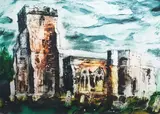 Ivy Church, Romney Marsh by John Piper, etching, offered Jun 2024
