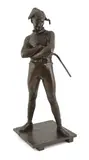 Untitled by Charles Rene de St Marceaux, 1879, bronze, sold Jun 2024