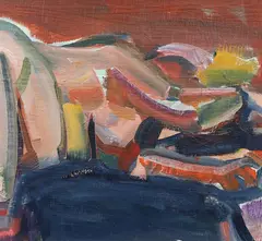 Rogue by John Pegg, oil on board, offered Jun 2024