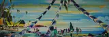 Impasto by George Richard Deakins, oil on board, sold Jun 2024