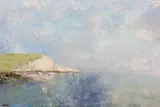 The Seven Sisters by Sarah Burges, oil on board, sold Jun 2024