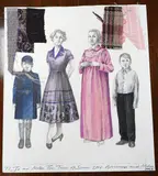 Untitled by Paul Brown, ink and watercolour, sold Jun 2024