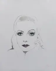 Greta by Laura Tinald, print, sold Jun 2024