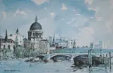 Colour print by Edward Wesson, print, sold Jun 2024