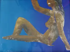 Bather by Ivor Abrahams, print (other), sold Jun 2024