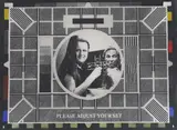 Test card by Robin Smart, etching, offered Jun 2024