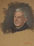 Shan Gannon by Tom W. Quinn, oil on canvas board, offered Jun 2024