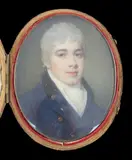 Portrait miniature of a gentlemanwatercolour on ivorywith grey by Y Samuel Shelley, watercolour, offered Jun 2024