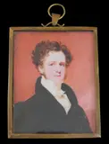 Portrait miniature of The Reverend John Moore Holsen by Y Sir William John Newton, watercolour, offered Jun 2024