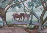 Impasto by Russell Sidney Reeve, oil on board, offered Jun 2024