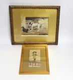 Dog & cat and boy angler by Charles Trevor Garland, watercolor, sold Jun 2024