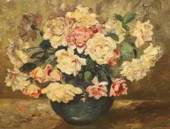 Impasto by Johannes Jacobus Doeser, oil on canvas, sold Jun 2024