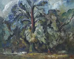 Impasto by Adrian Hill, oil on canvas, sold Jun 2024