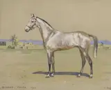 Gunner, Malta, 1926 by Cerise Boyle, watercolour on card, offered Jun 2024